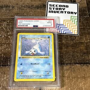 Pokémon Seel 41/102 1st Edition Shadowless Base Set - PSA 9